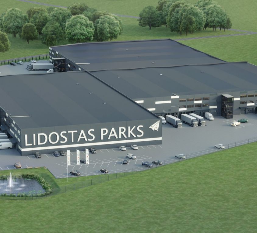 “Lidostas parks” vieglās ražošanas objekta ar darījumu korpusu jaunbūve
